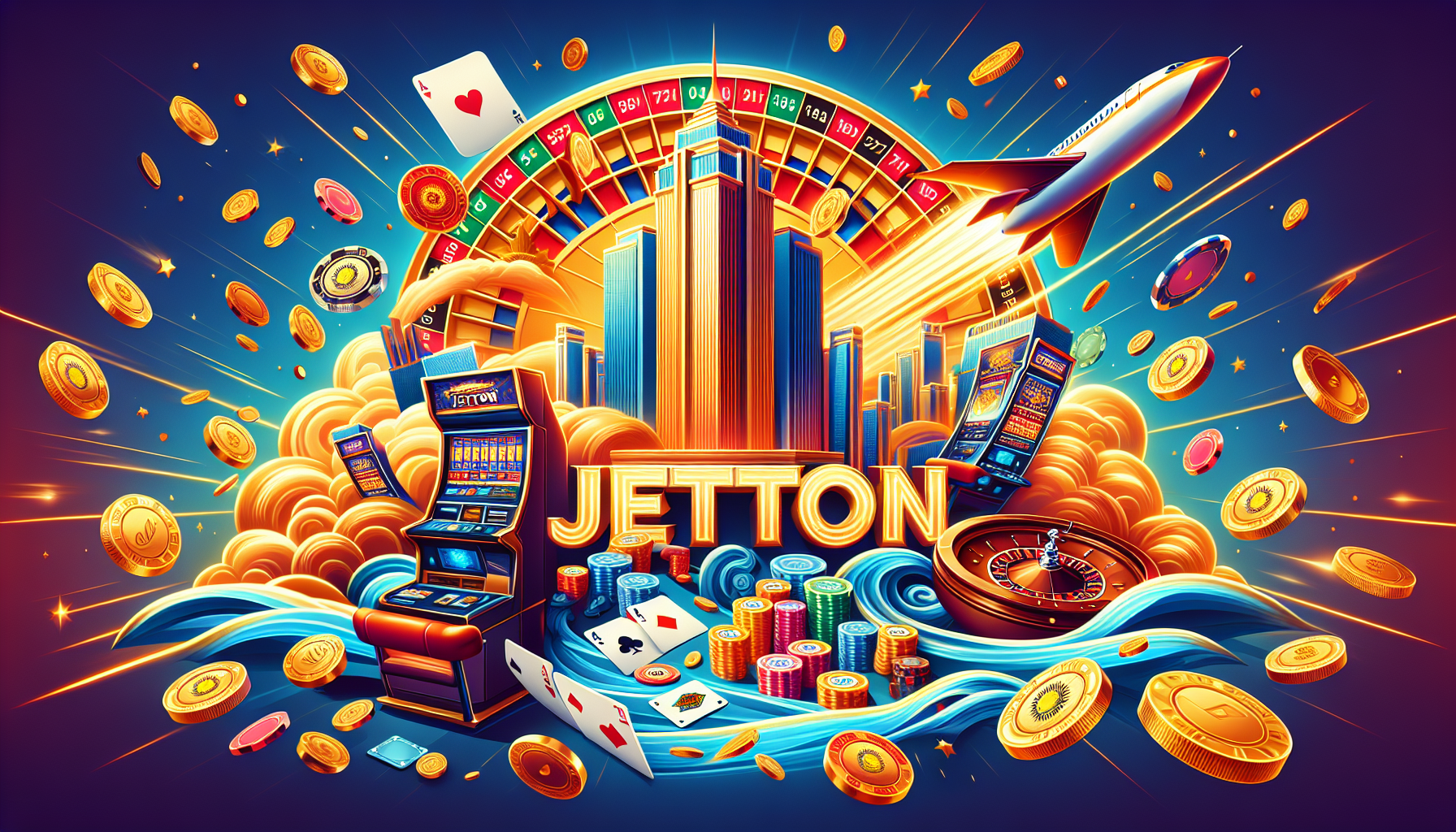 Главная страница онлайн казино JetTon